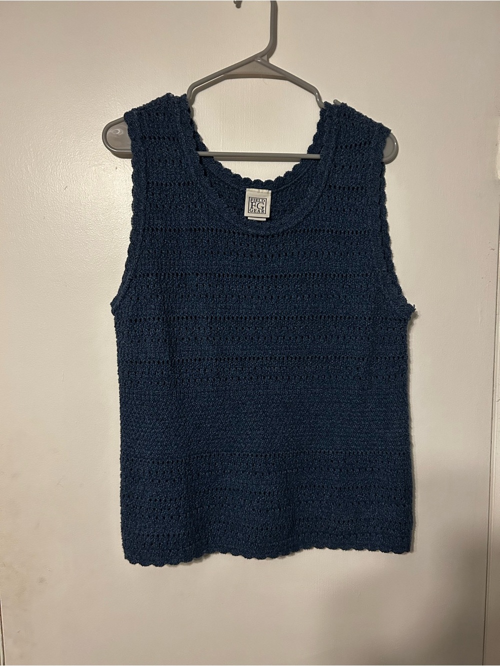 Vintage Field Gear Crochet Tank